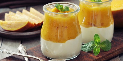 Make-a-cool-mouth-watering-mango-yogurt