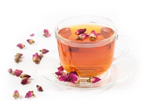 Tác dụng giảm căng thẳng của trà hoa hồng 